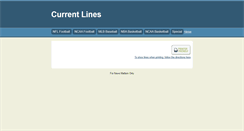 Desktop Screenshot of currentlines.net